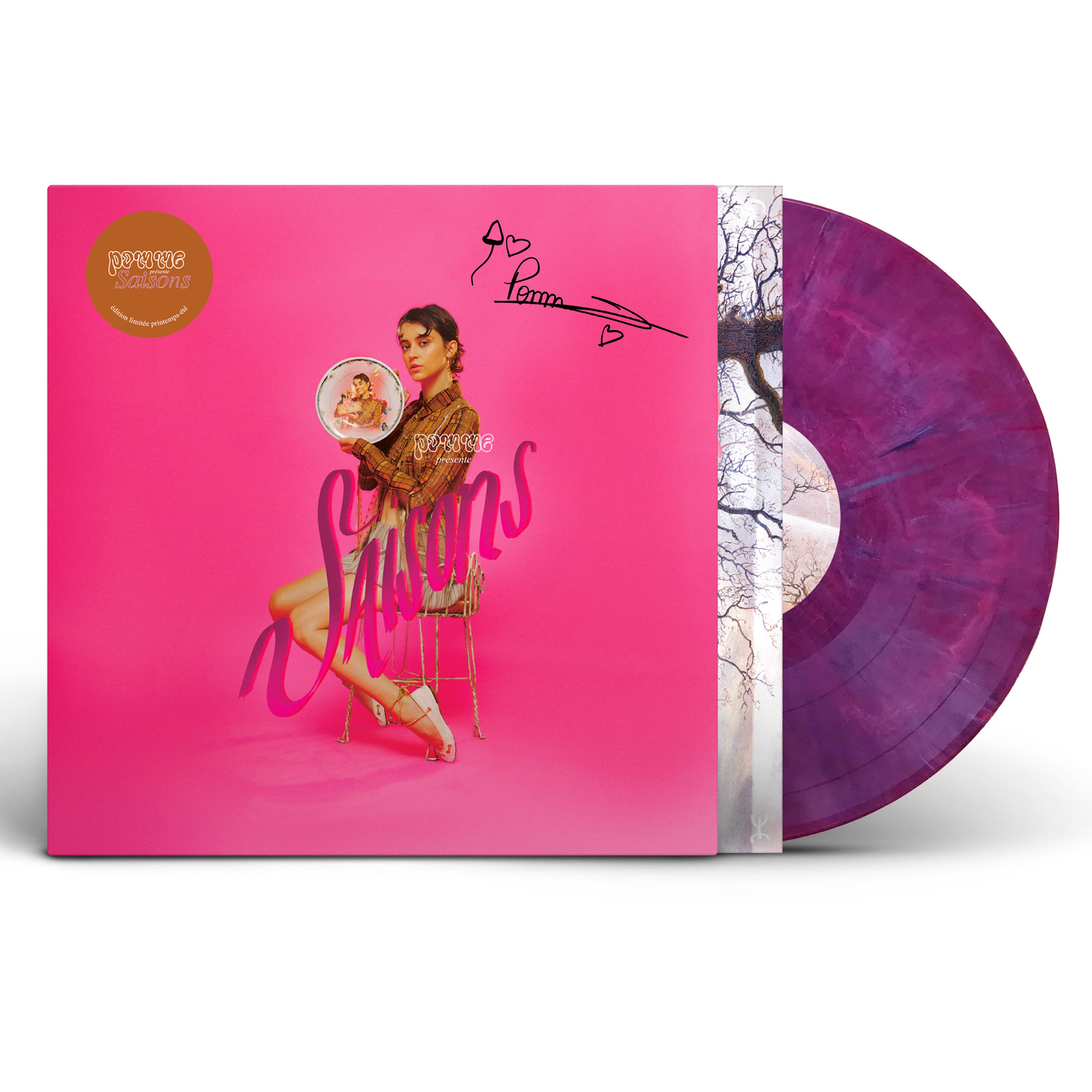 Vinyle Saisons "Printemps – Été" – Édition limitée dédicacée