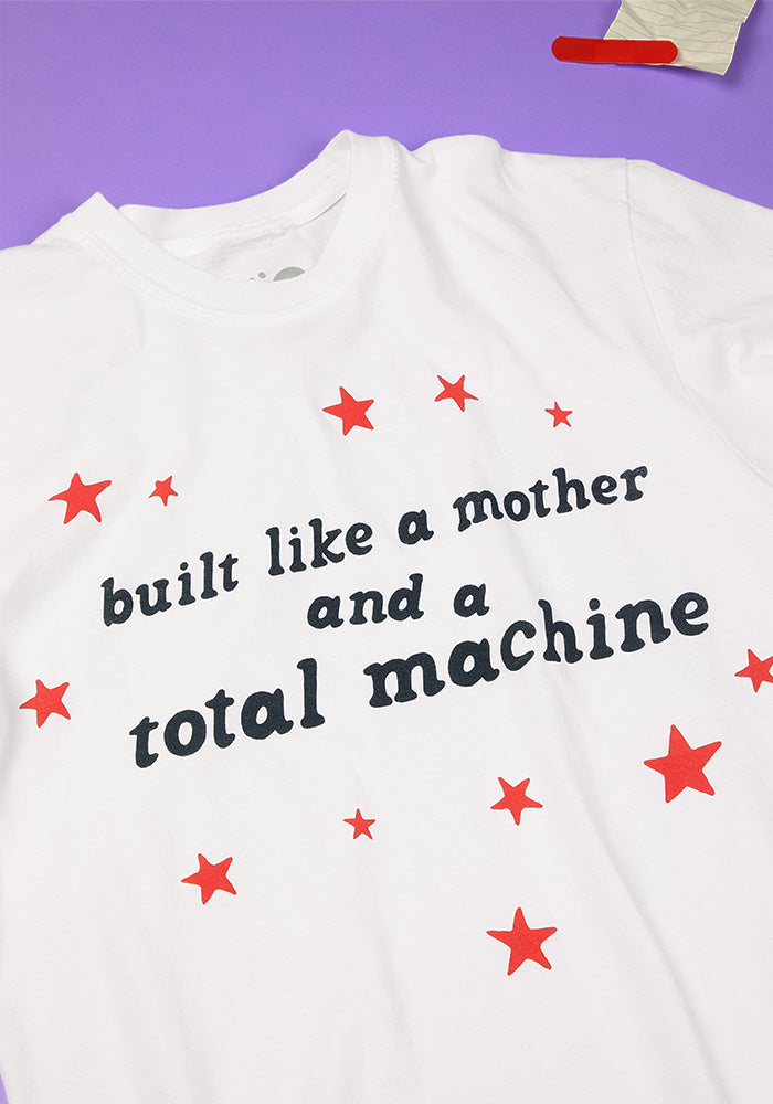 T-shirt construit comme une mère et une machine totale 