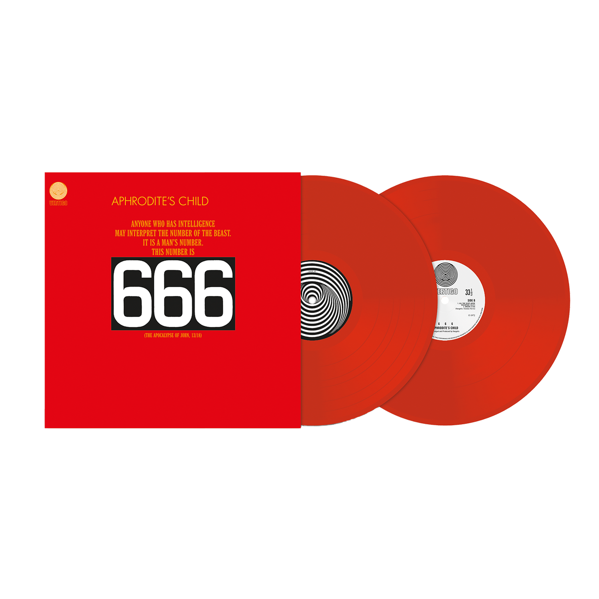 666 (The Apocalypse Of John, 13/18): Exclusive Red Vinyl 2LP