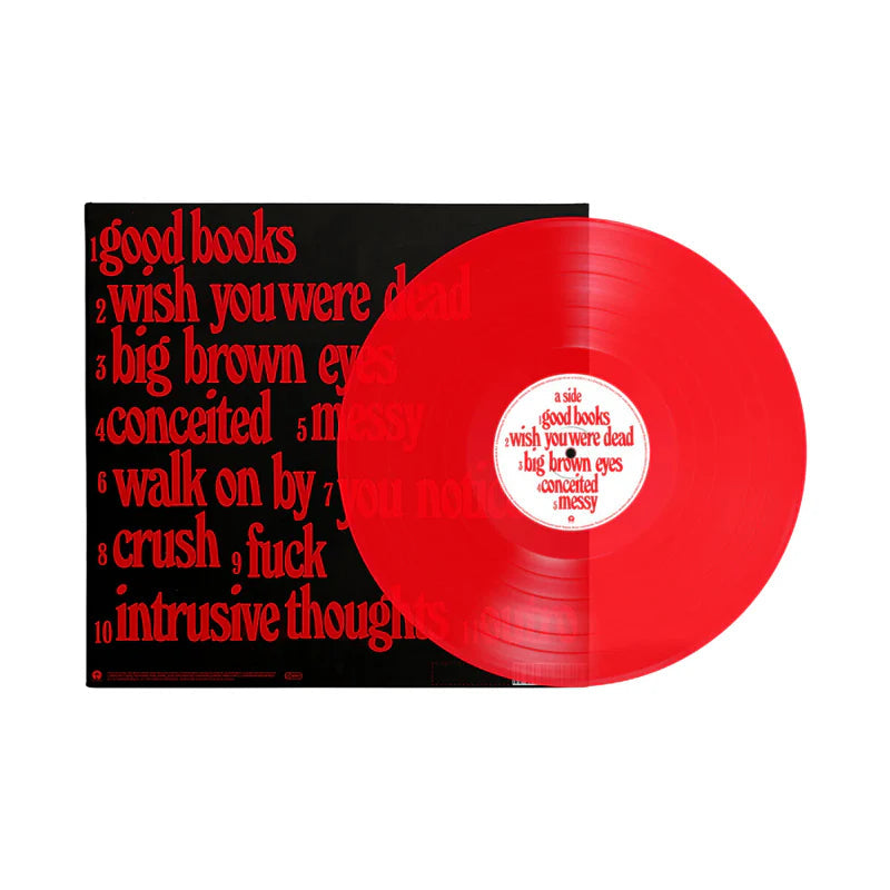 this wasn't meant for you anyway: transparent red vinyl