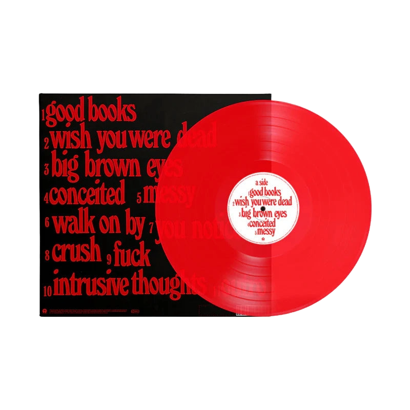 this wasn't meant for you anyway: transparent red vinyl