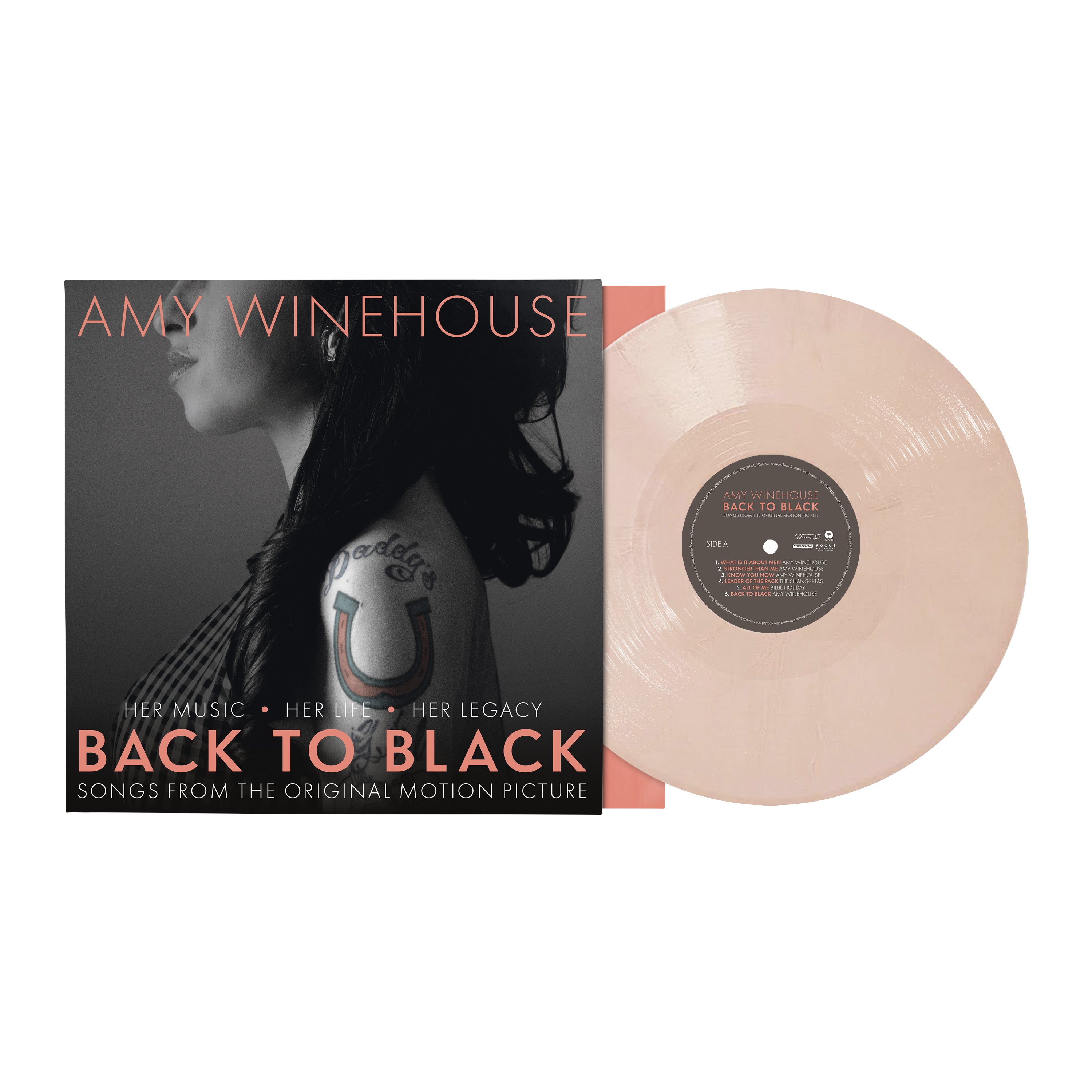 Back to Black : chansons du film original (LP couleur)