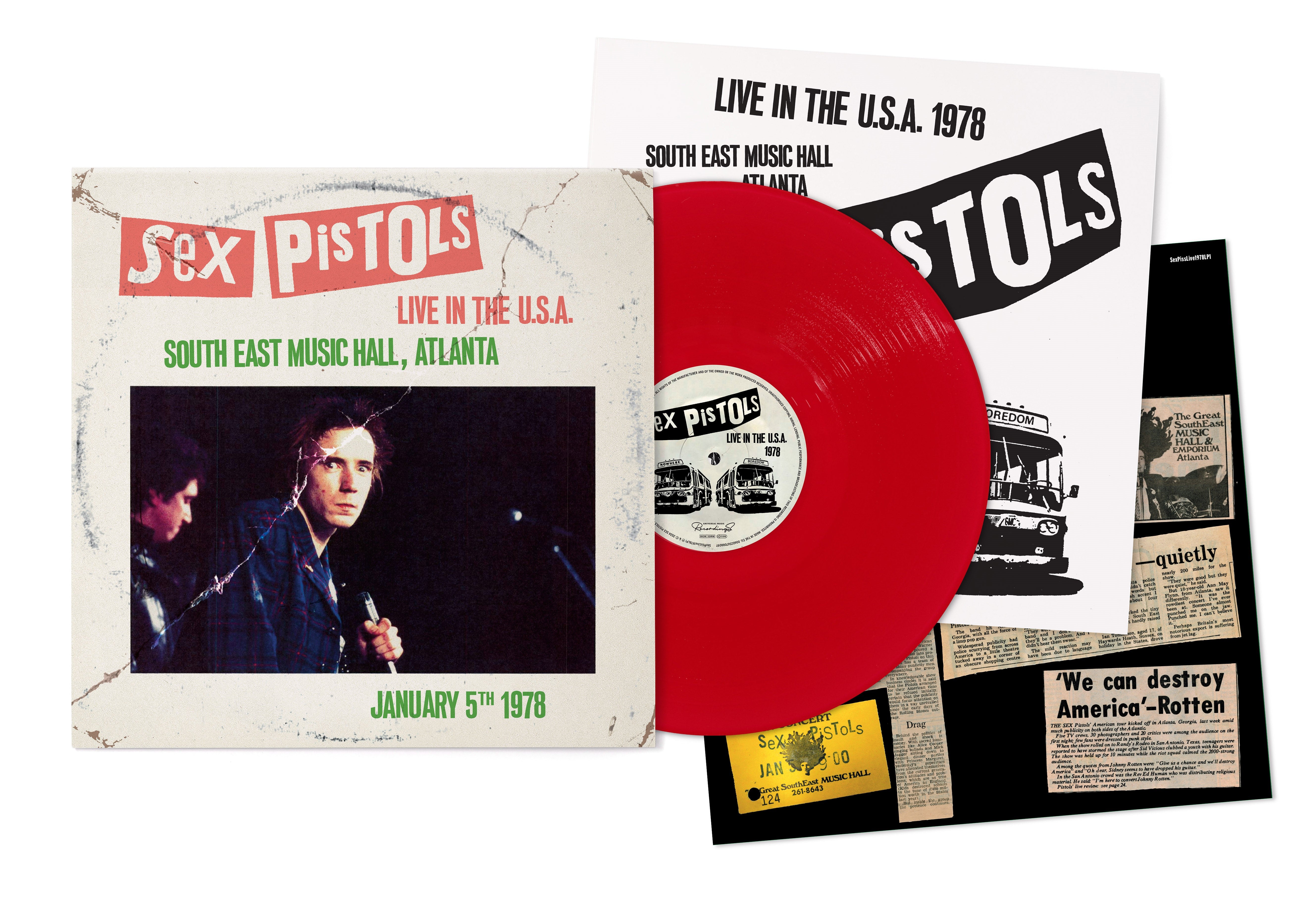 Live In The U.S.A. 1978: Atlanta, South East Music Hall, USA (Red Vinyl)