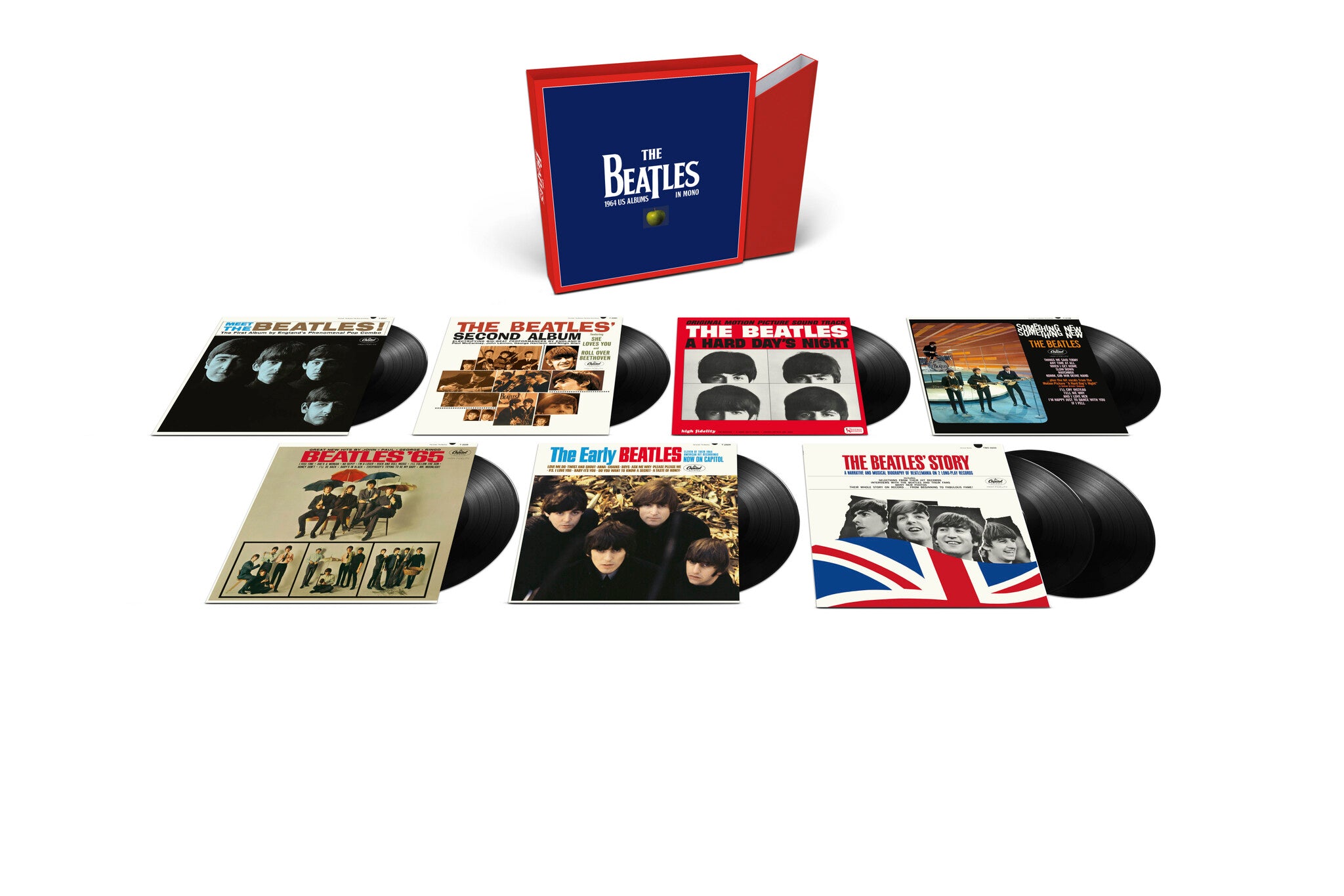 The Beatles: 1964 U.S. Albums In Mono (8LP 180g vinyl box set)