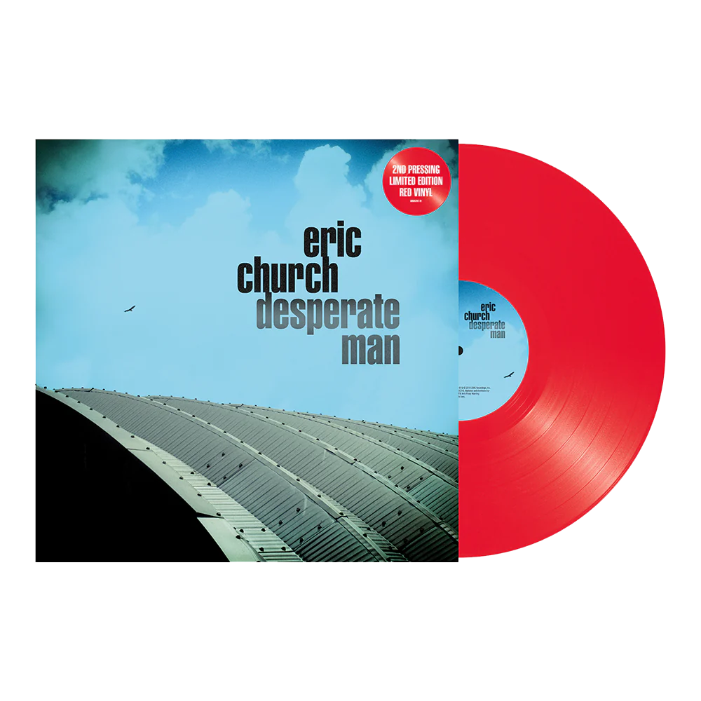 DESPERATE MAN - RED LP