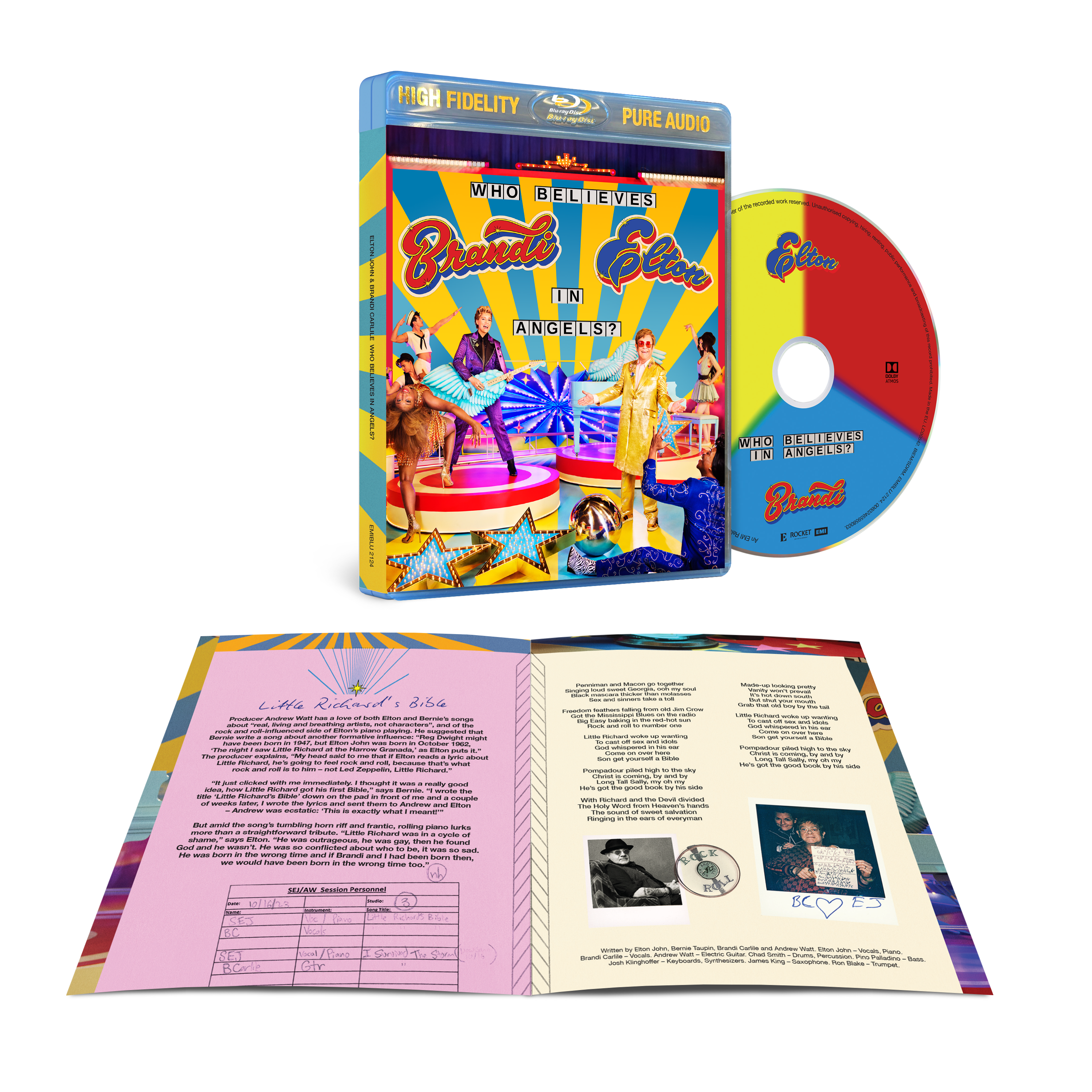 Who Believes In Angels? Limited Edition Exclusive Atmos Blu-Ray Disc