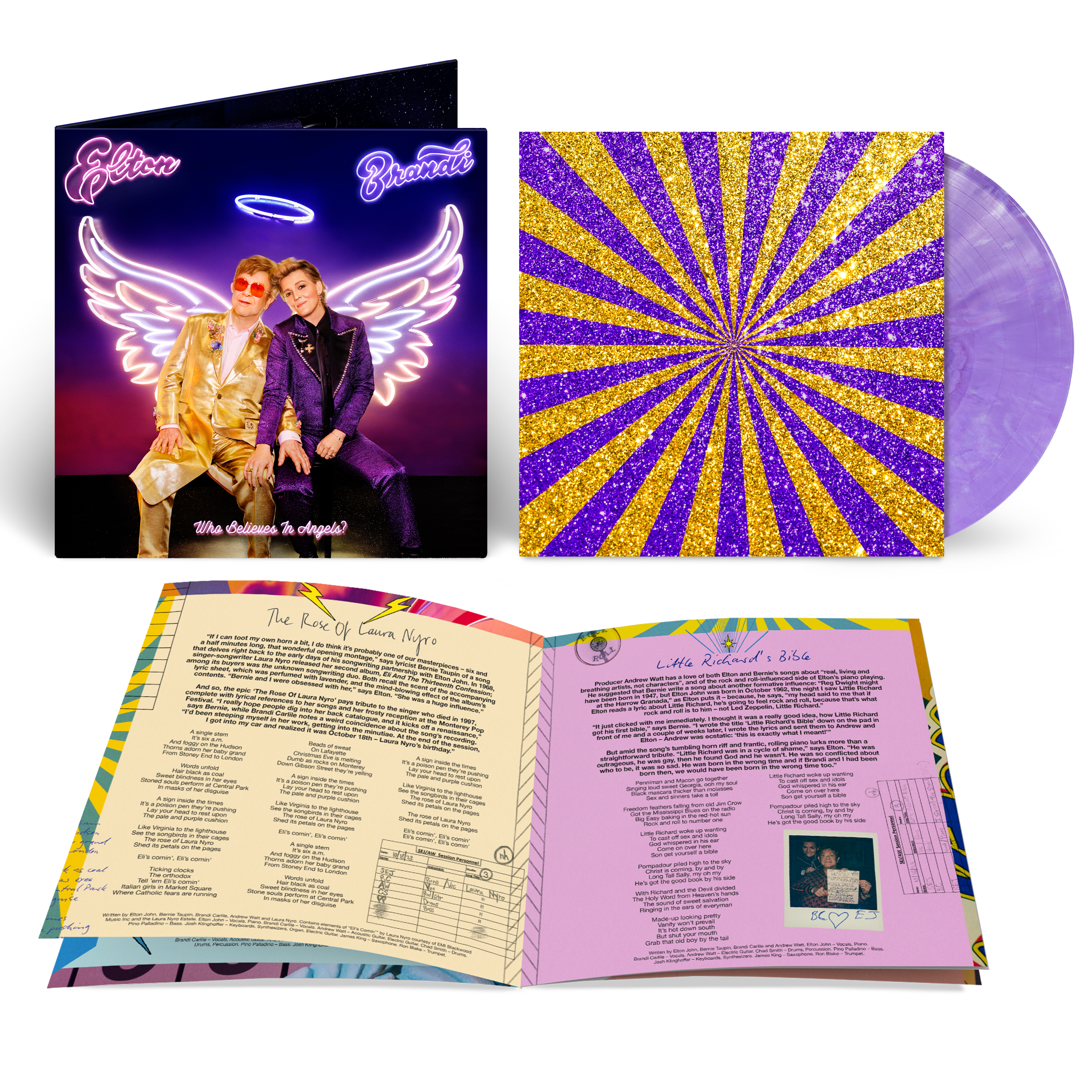 Who Believes In Angels? Store Exclusive Purple Marble Vinyl