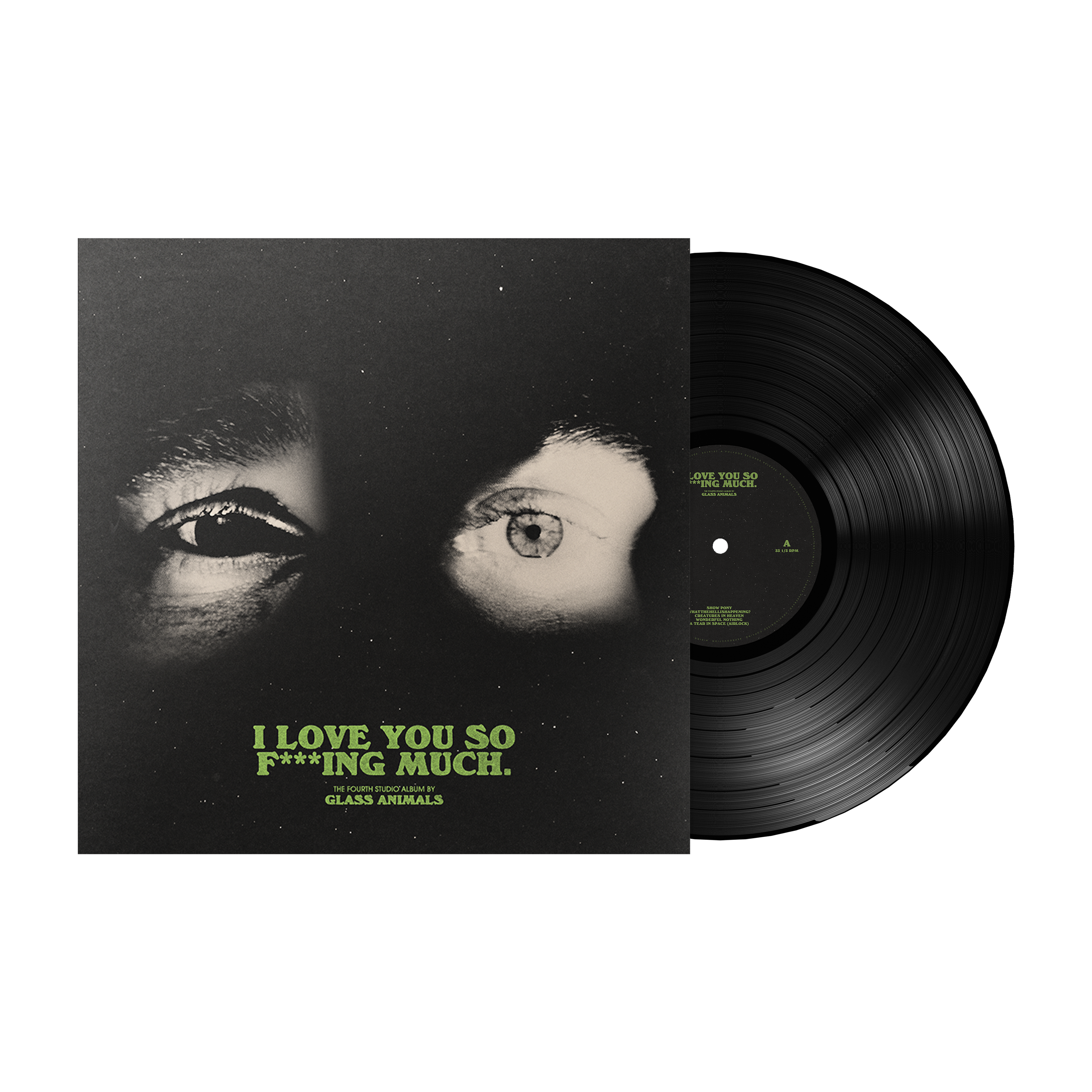 I Love You So F***ing Much Black Vinyl