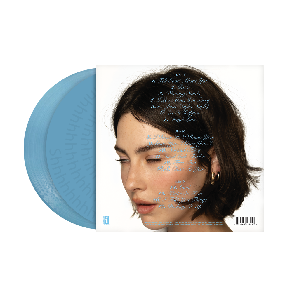 Le Secret de Nous Deluxe Transparent Bleu Vinyle