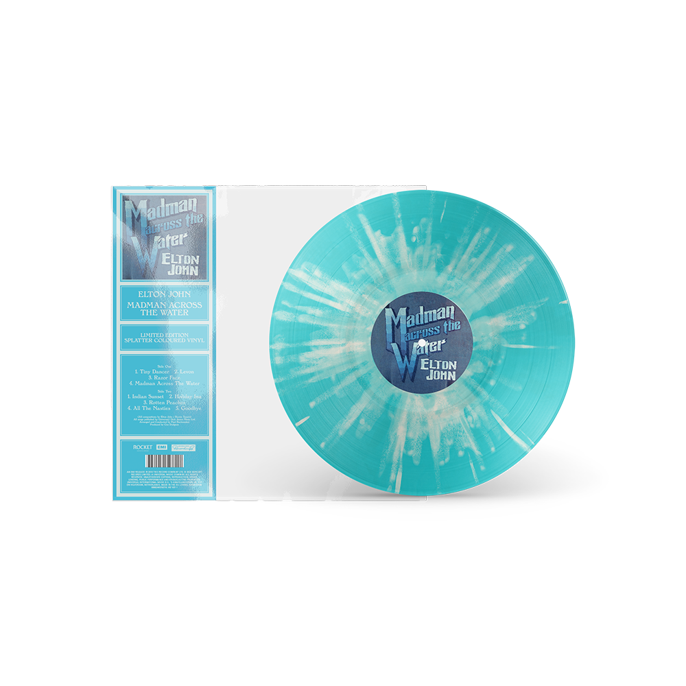 Madman Across The Water (Blue Splatter Vinyl LP)