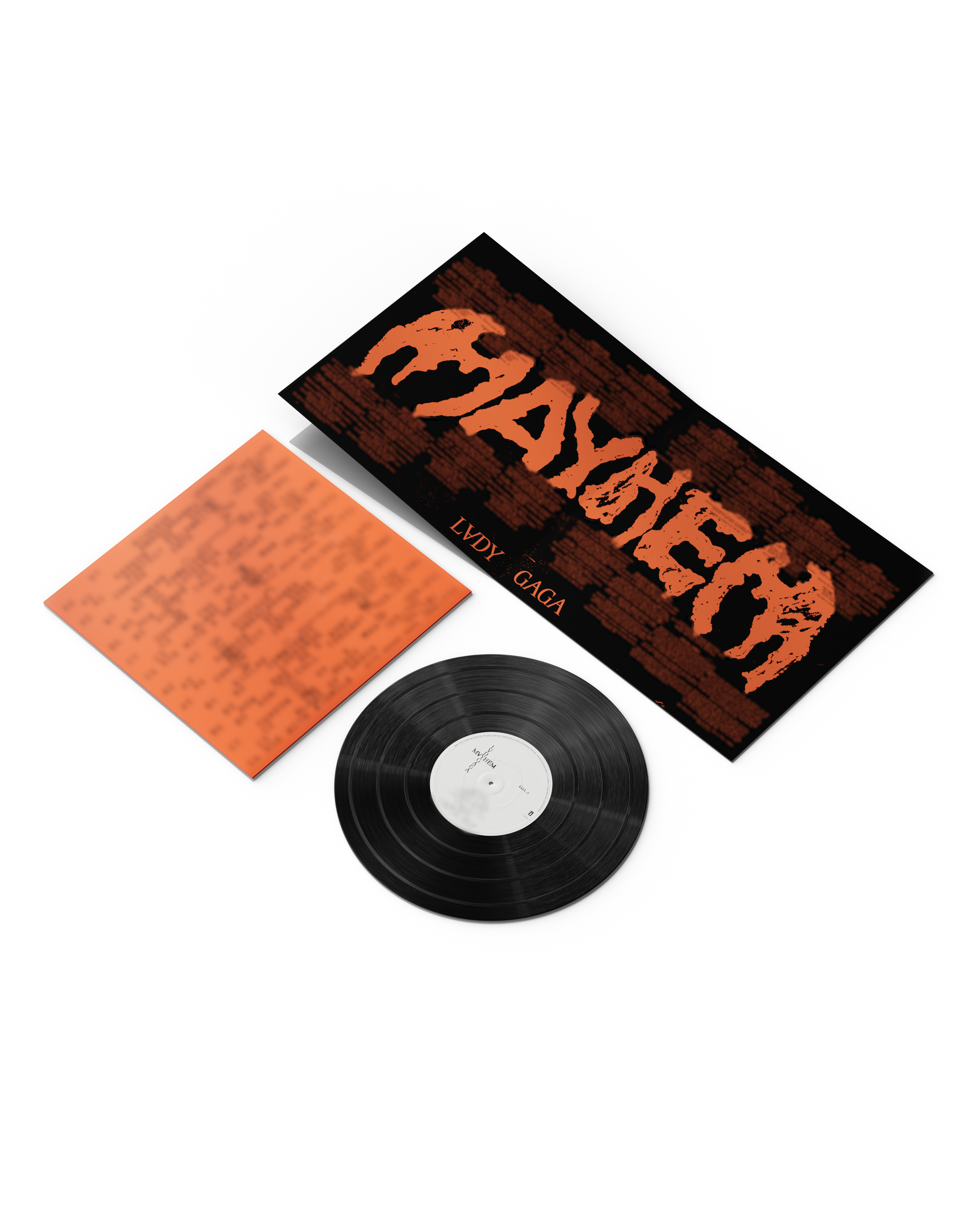 MAYHEM Standard 140g Black Vinyl