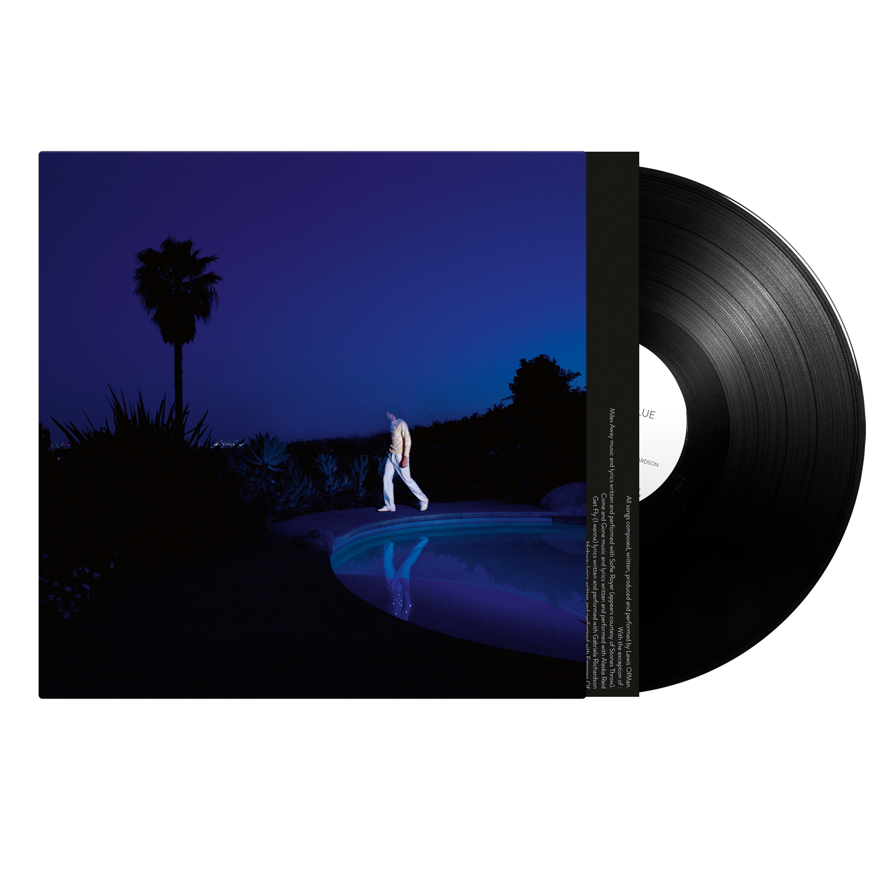 Cristal Medium Blue - Signed Vinyl