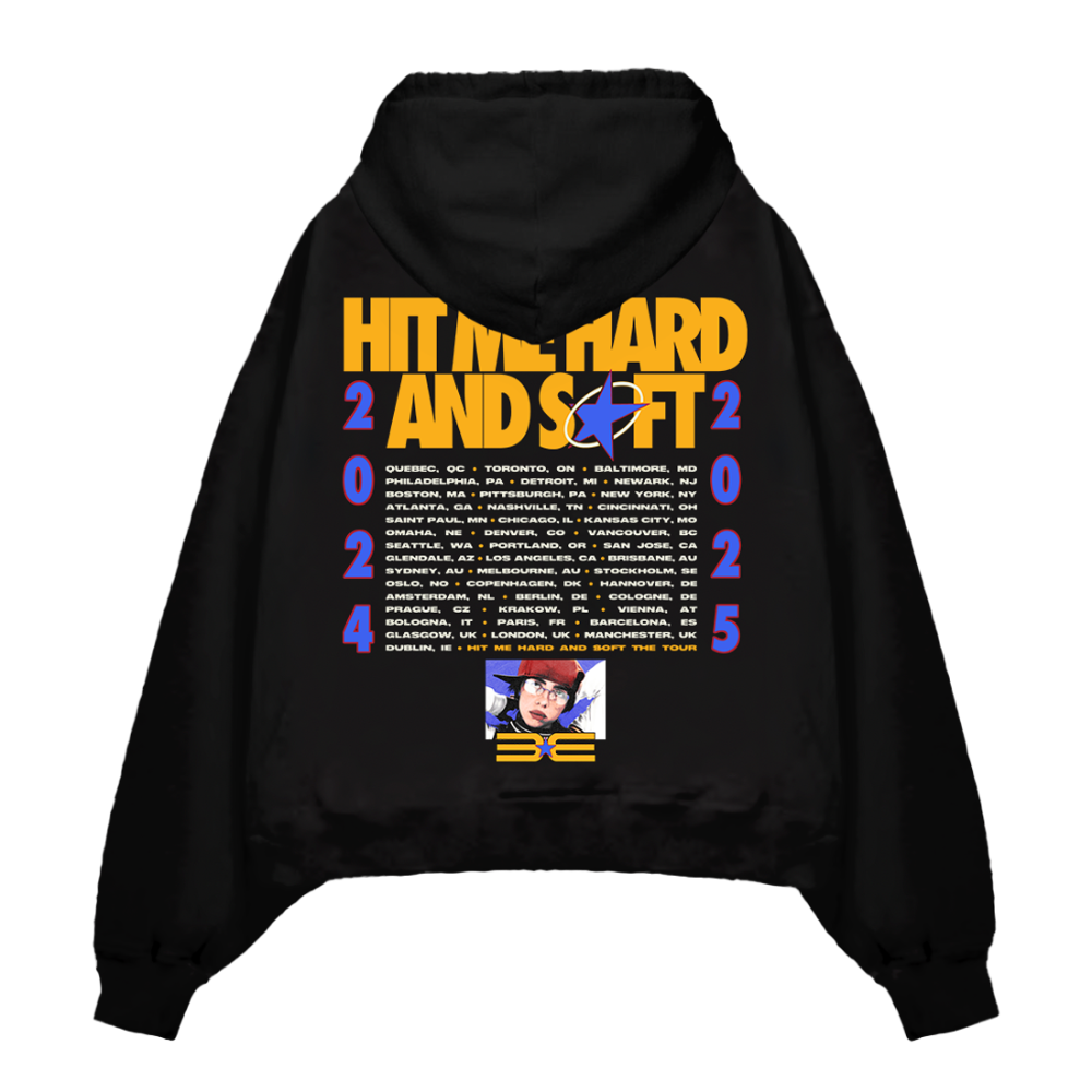 HIT ME HARD AND SOFT WORLD TOUR Pullover Hoodie