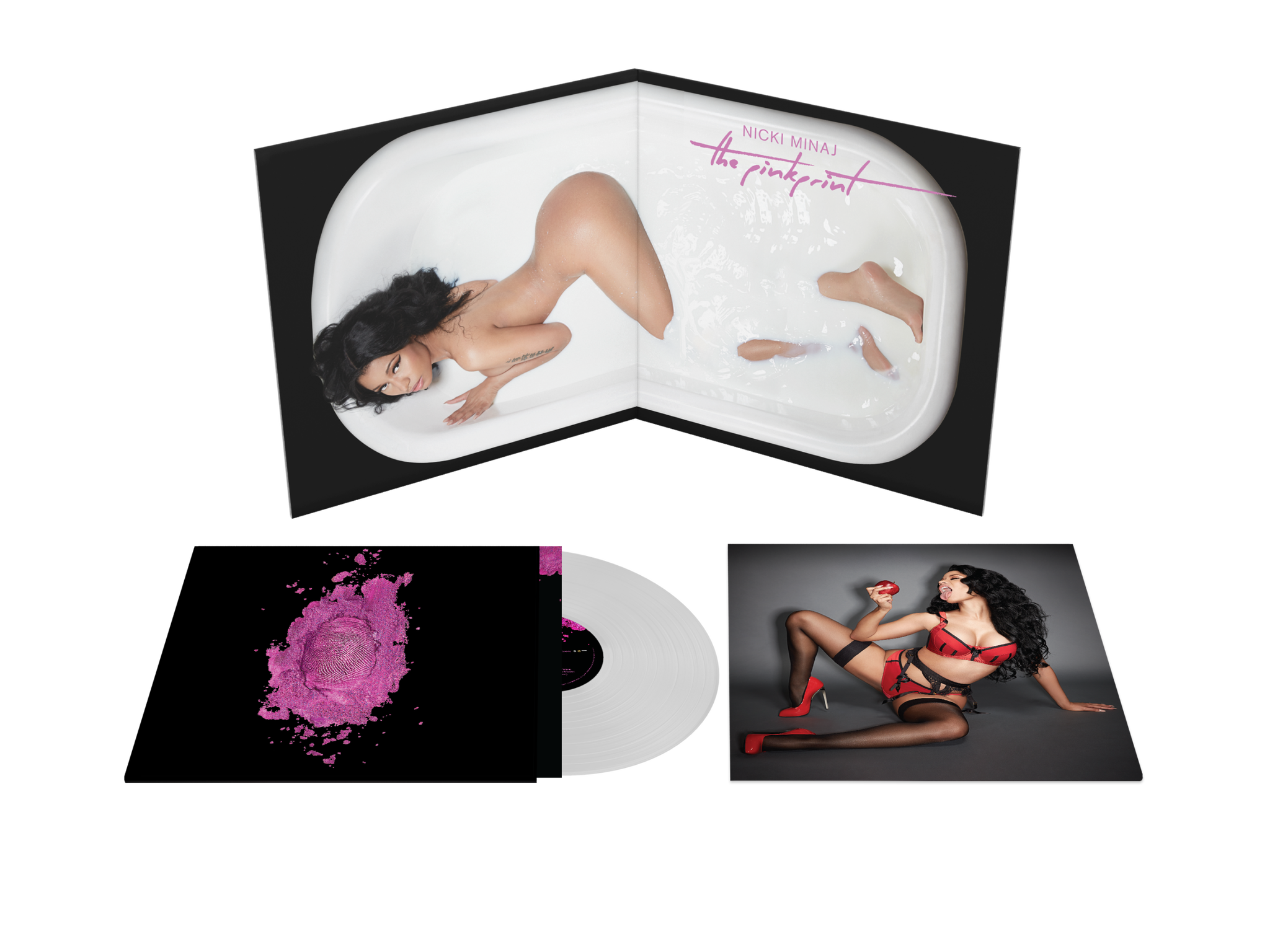 The Pinkprint (Tenth Anniversary Edition) Opaque White 2LP