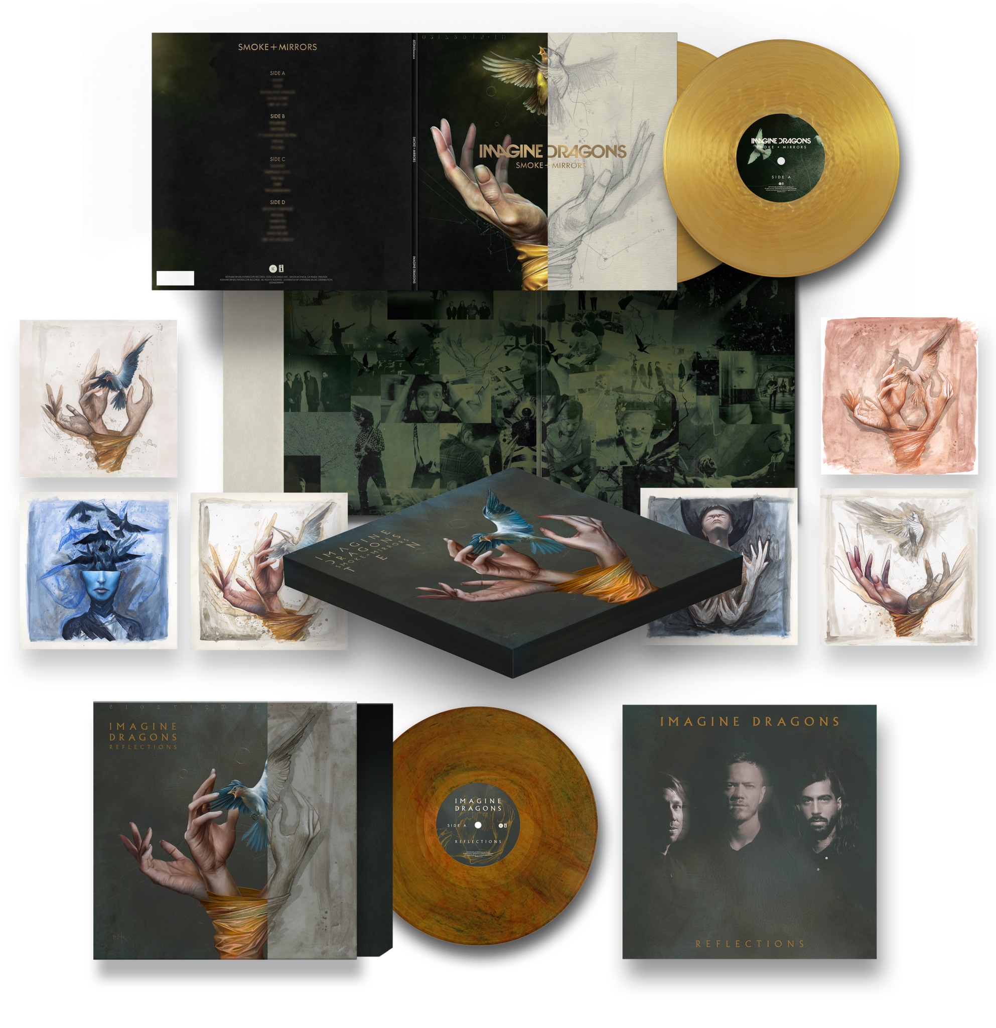 Smoke + Mirrors Ten Colour Vinyl Box Set