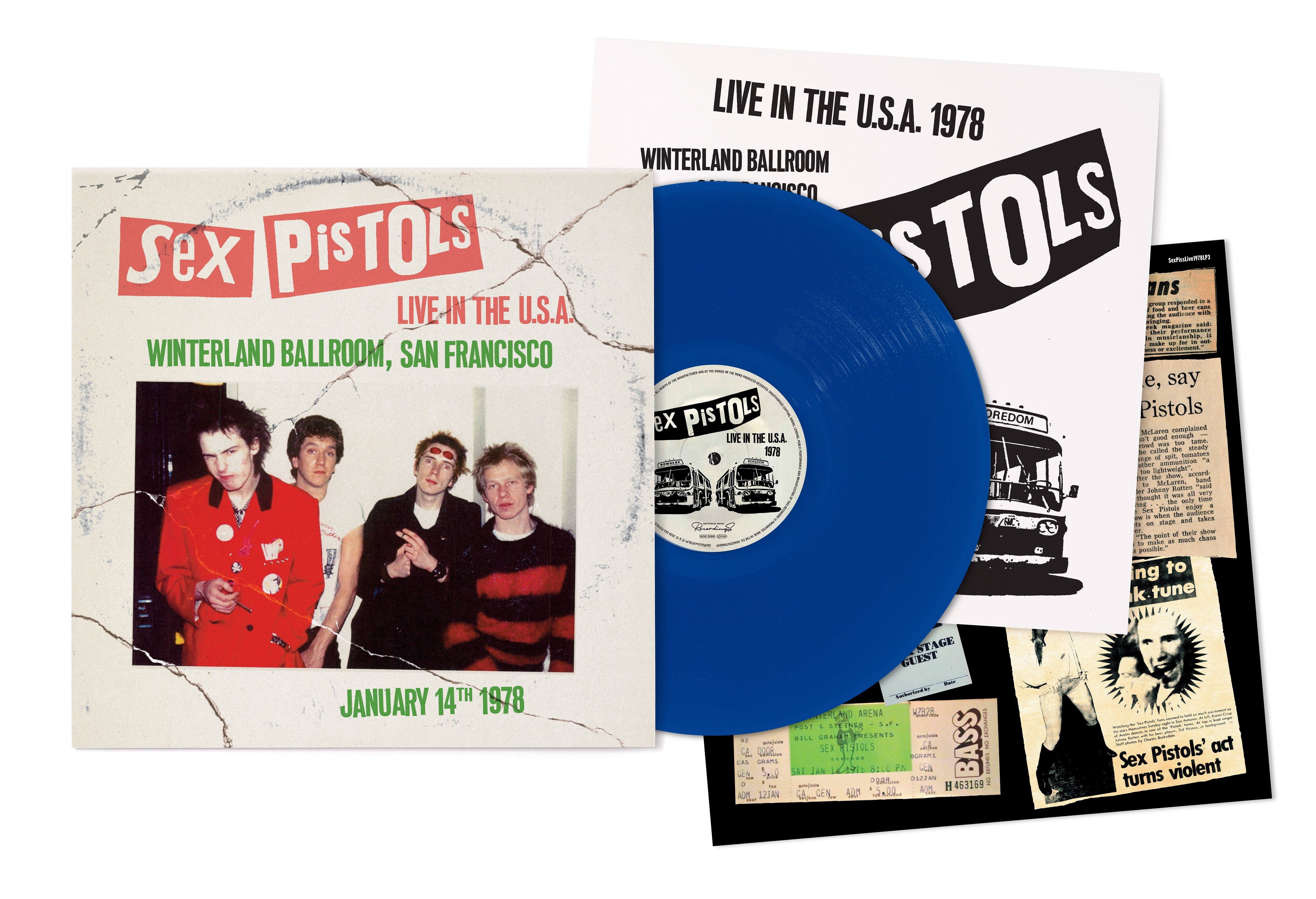 Live In The U.S.A. 1978: San Francisco, Winterland Ballroom, USA (Blue Vinyl)