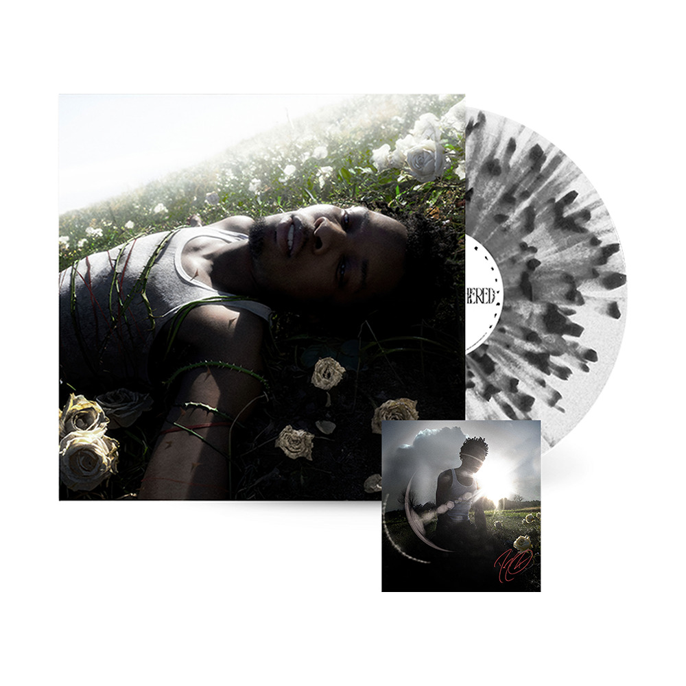 WITHERED Exclusive Vinyl - White with Black Splatter + Signed Art Card