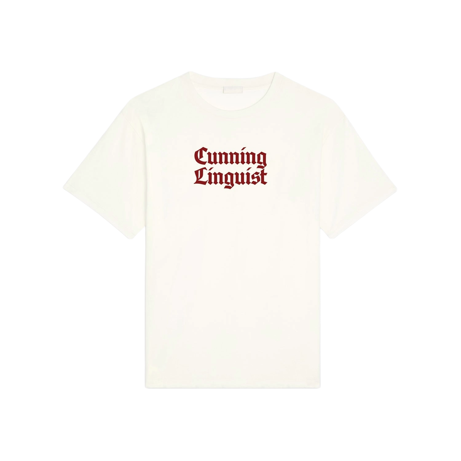 Cunning Linguist White T-shirt