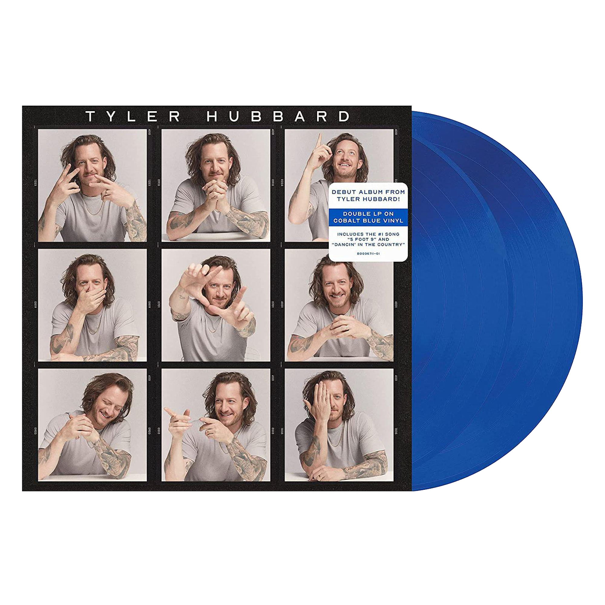 Tyler Hubbard 2LP Cobalt Blue