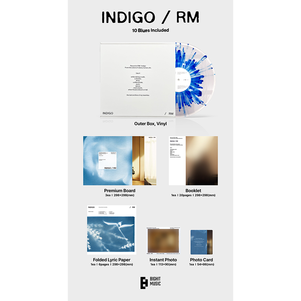 INDIGO by RM of BTS Vinyl