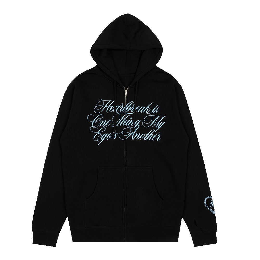 don't embarrass me zip up hoodie