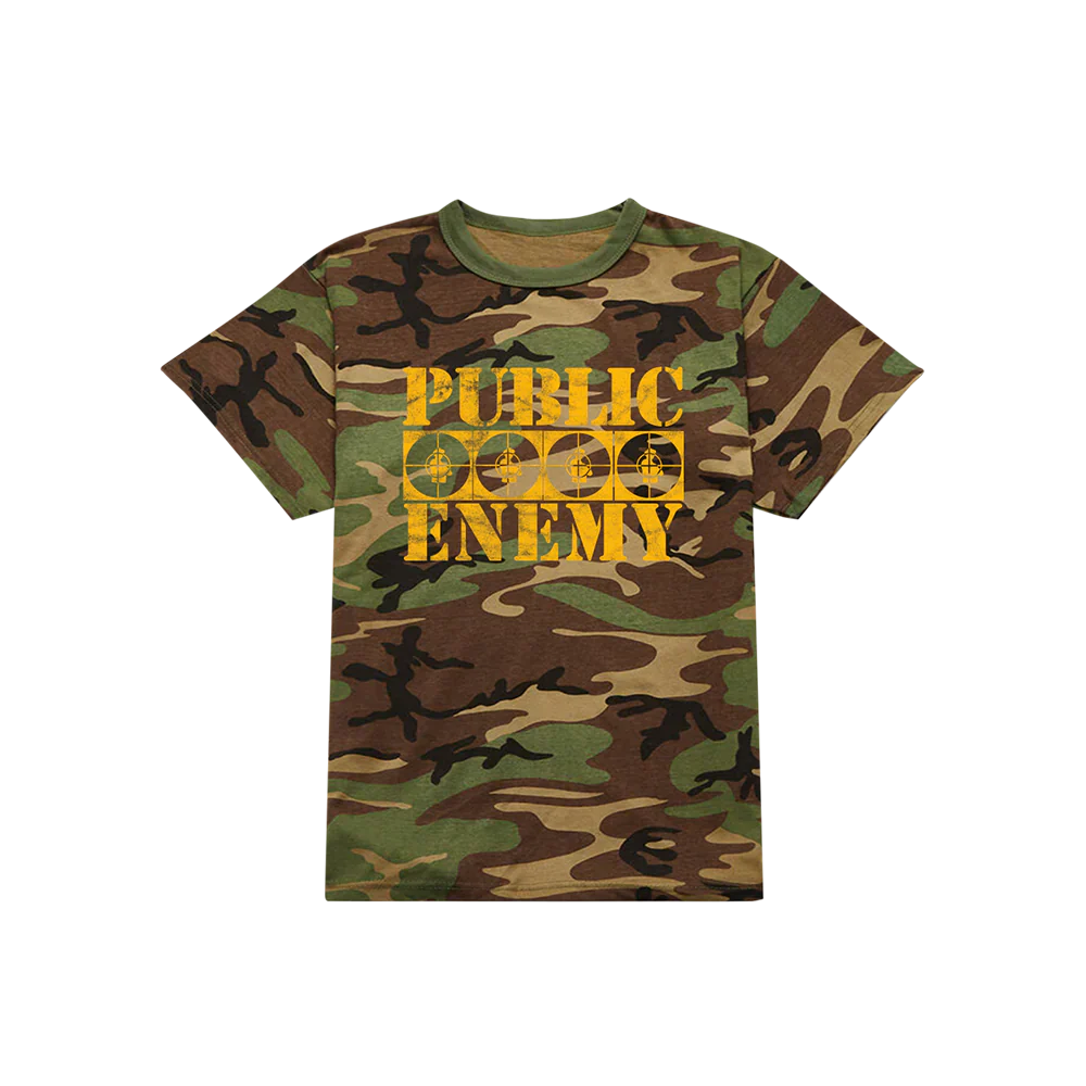 PUBLIC ENEMY CAMO T-SHIRT