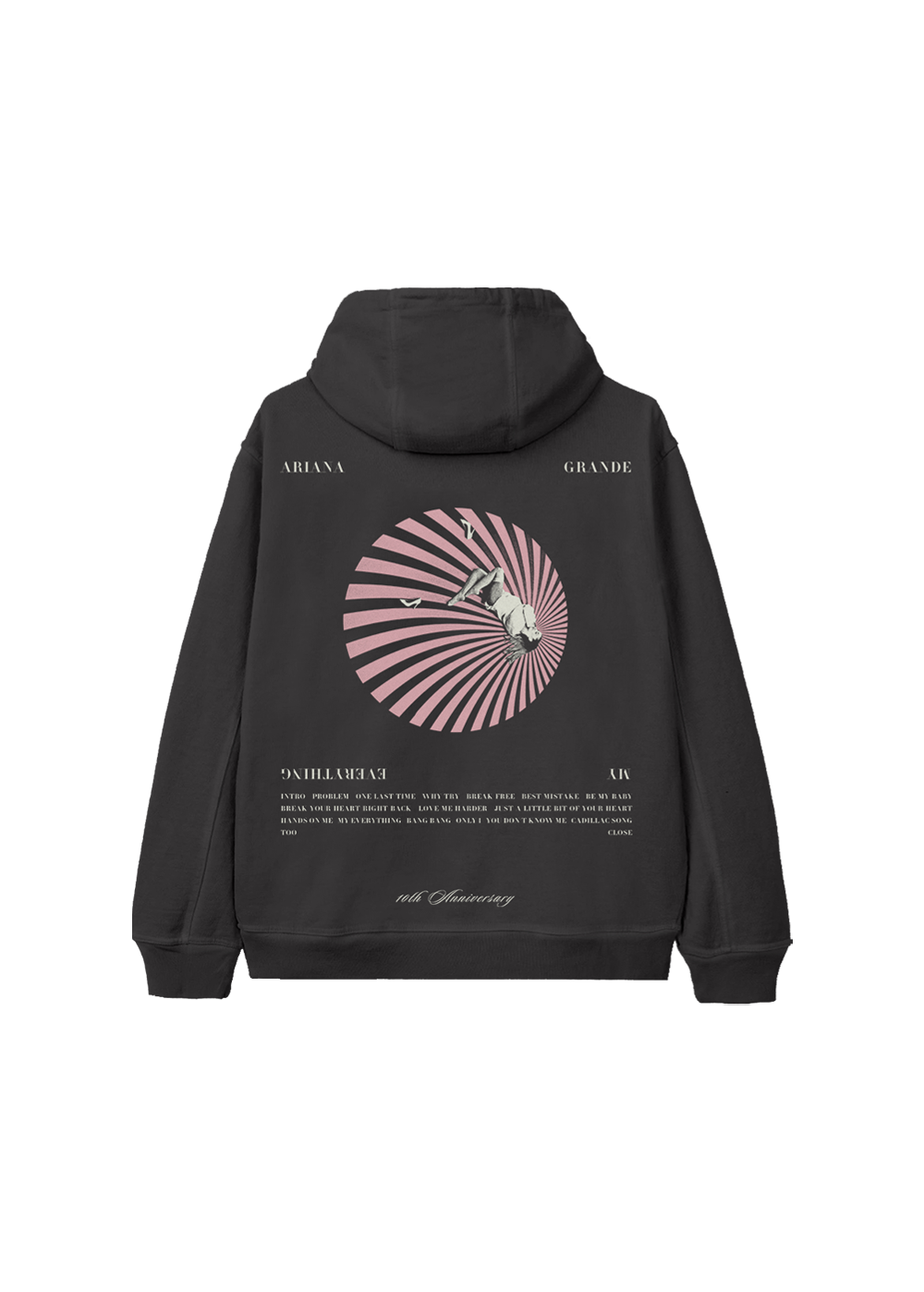 my everything tenth anniversary swirl hoodie