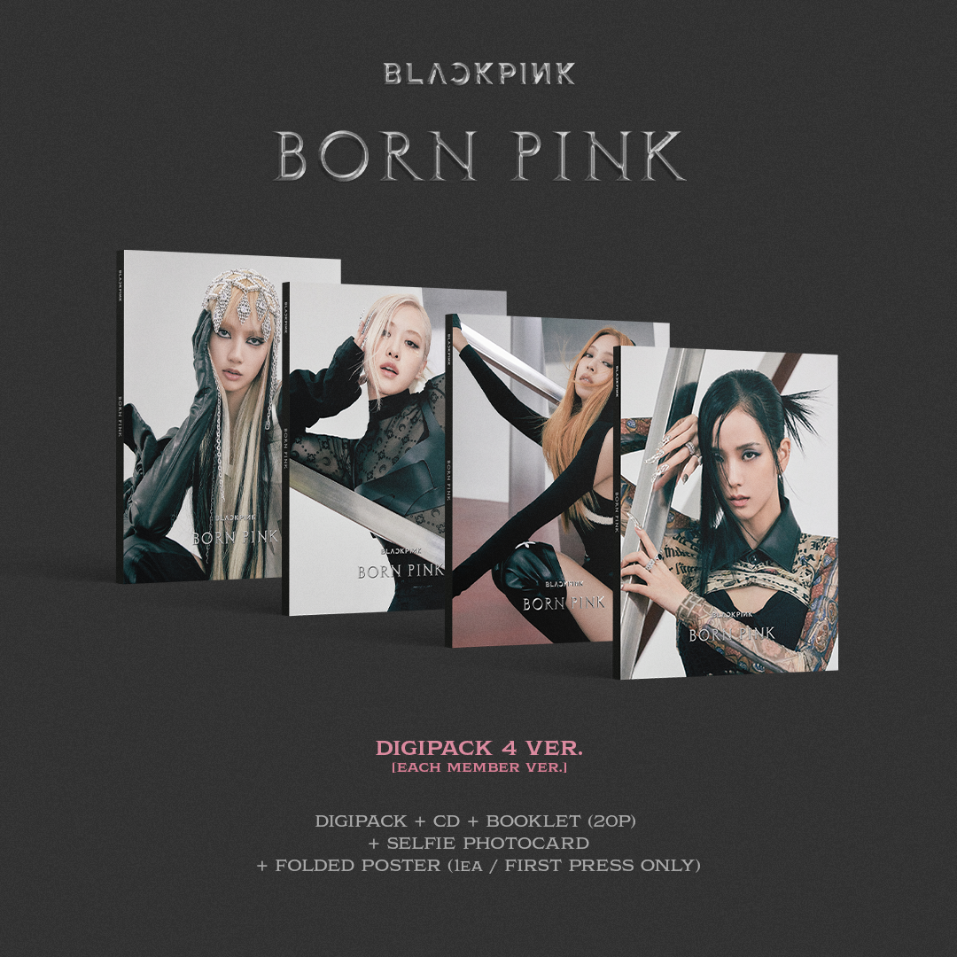 Pack Digipack Standard BORN PINK - LISA