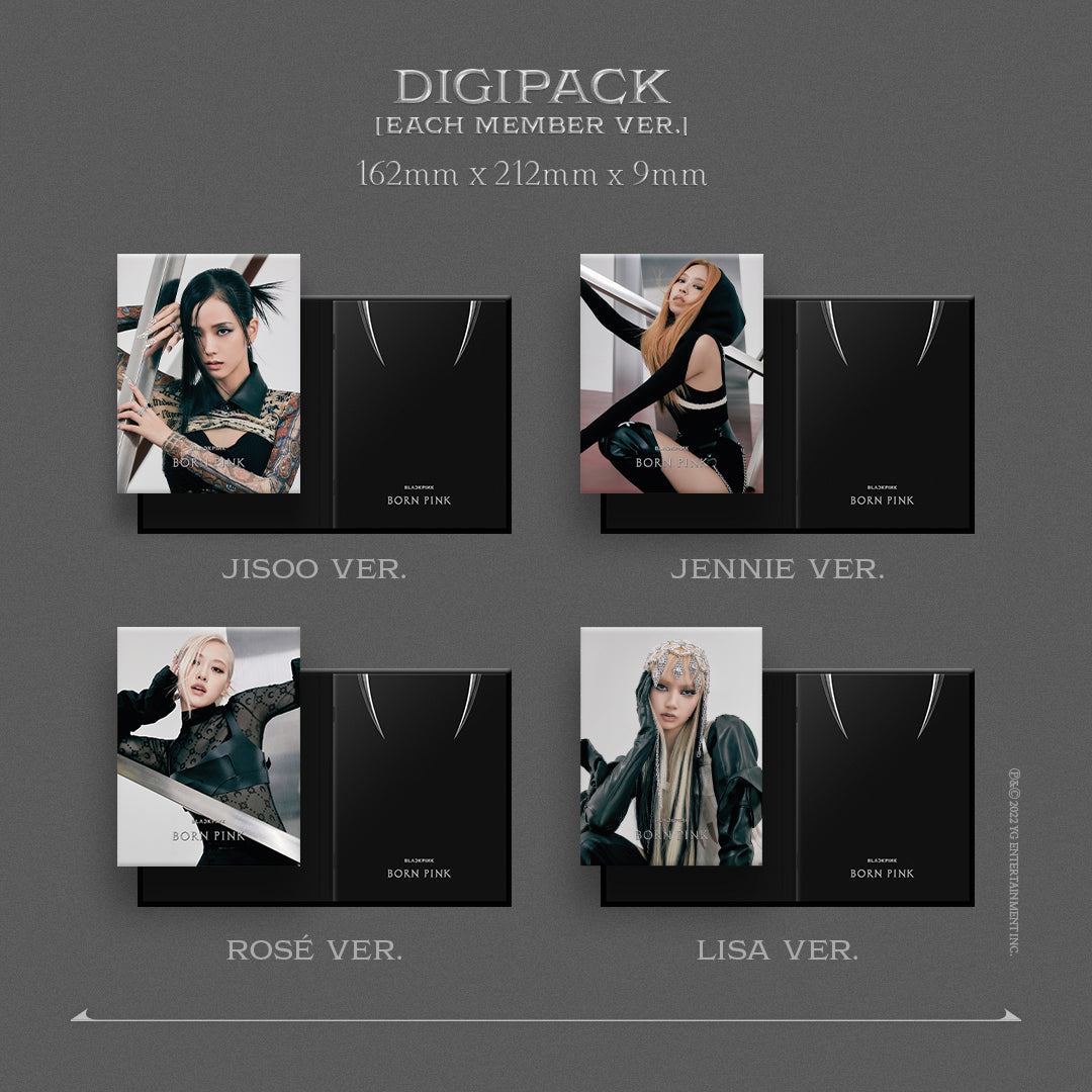 Pack Digipack Standard BORN PINK - LISA