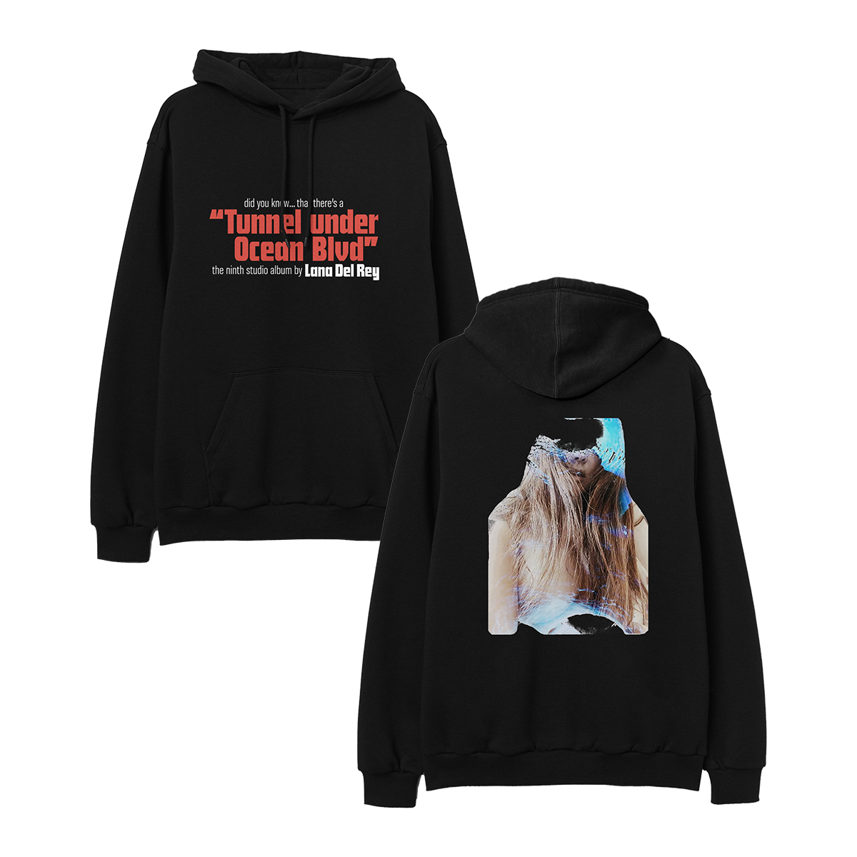 Under Ocean Hoodie - Black