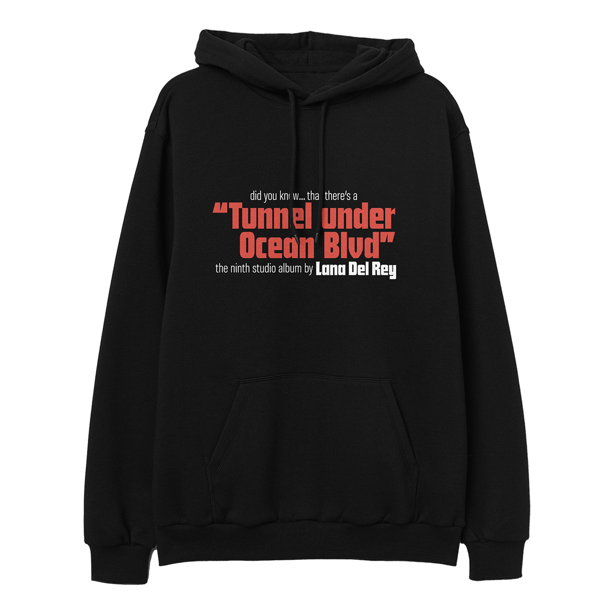 Under Ocean Hoodie - Black