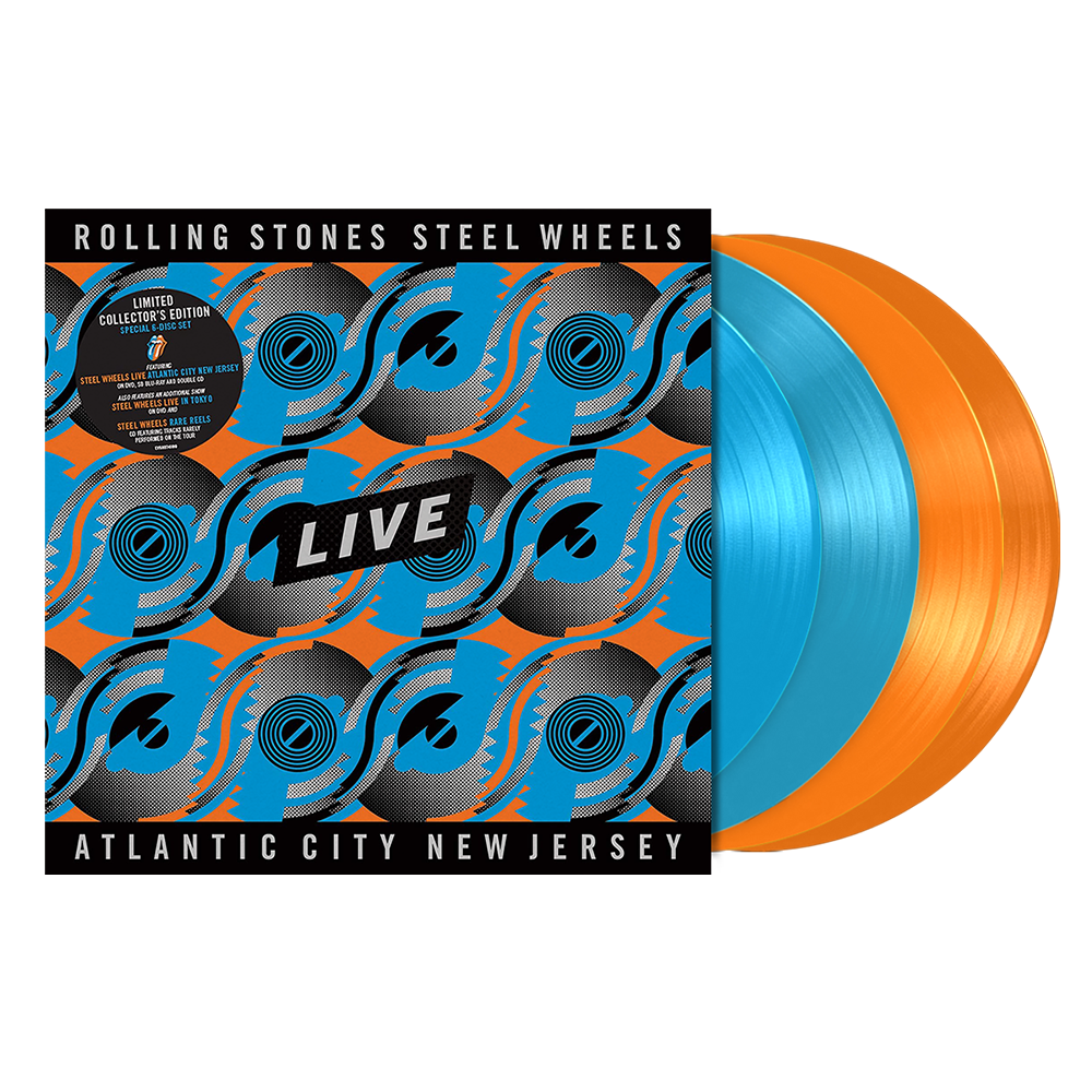 Steel Wheels (Live From Atlantic City, NJ, 1989) 4LP