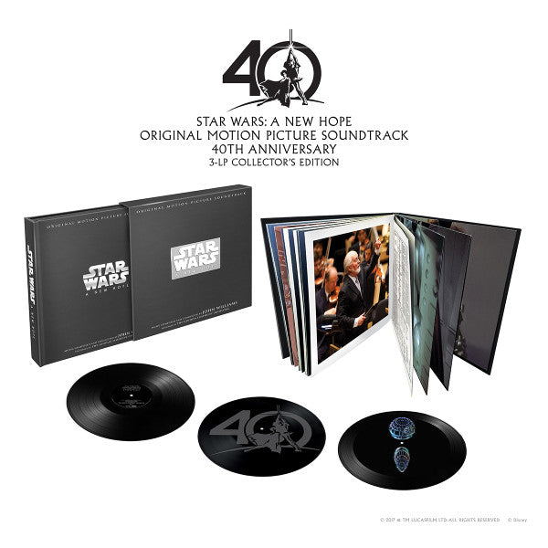 Star Wars: A New Hope (3 LP, 3D Death Star Hologram Box Set