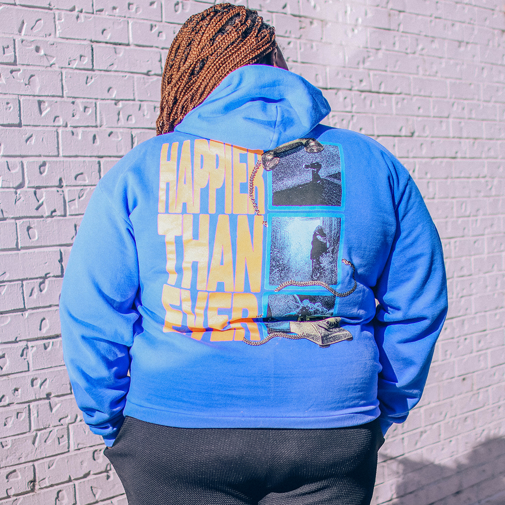 Blue hoodie near me best sale