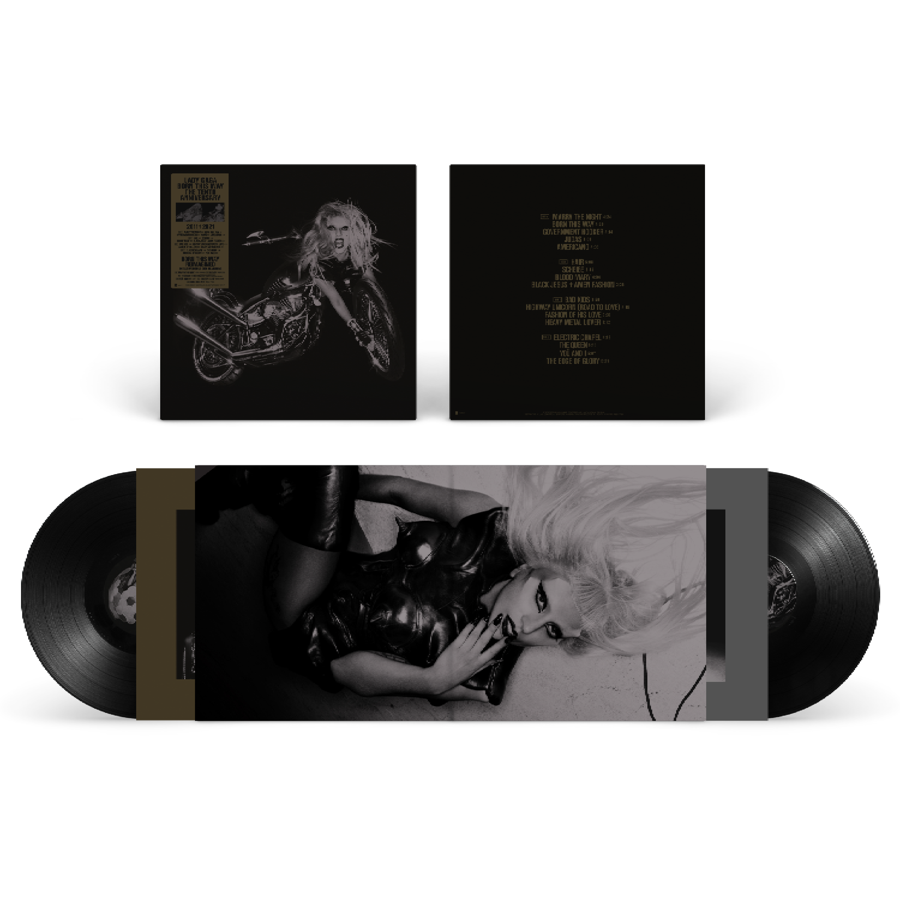 BORN THIS WAY LE DIXIÈME ANNIVERSAIRE VINYLE (3LP)