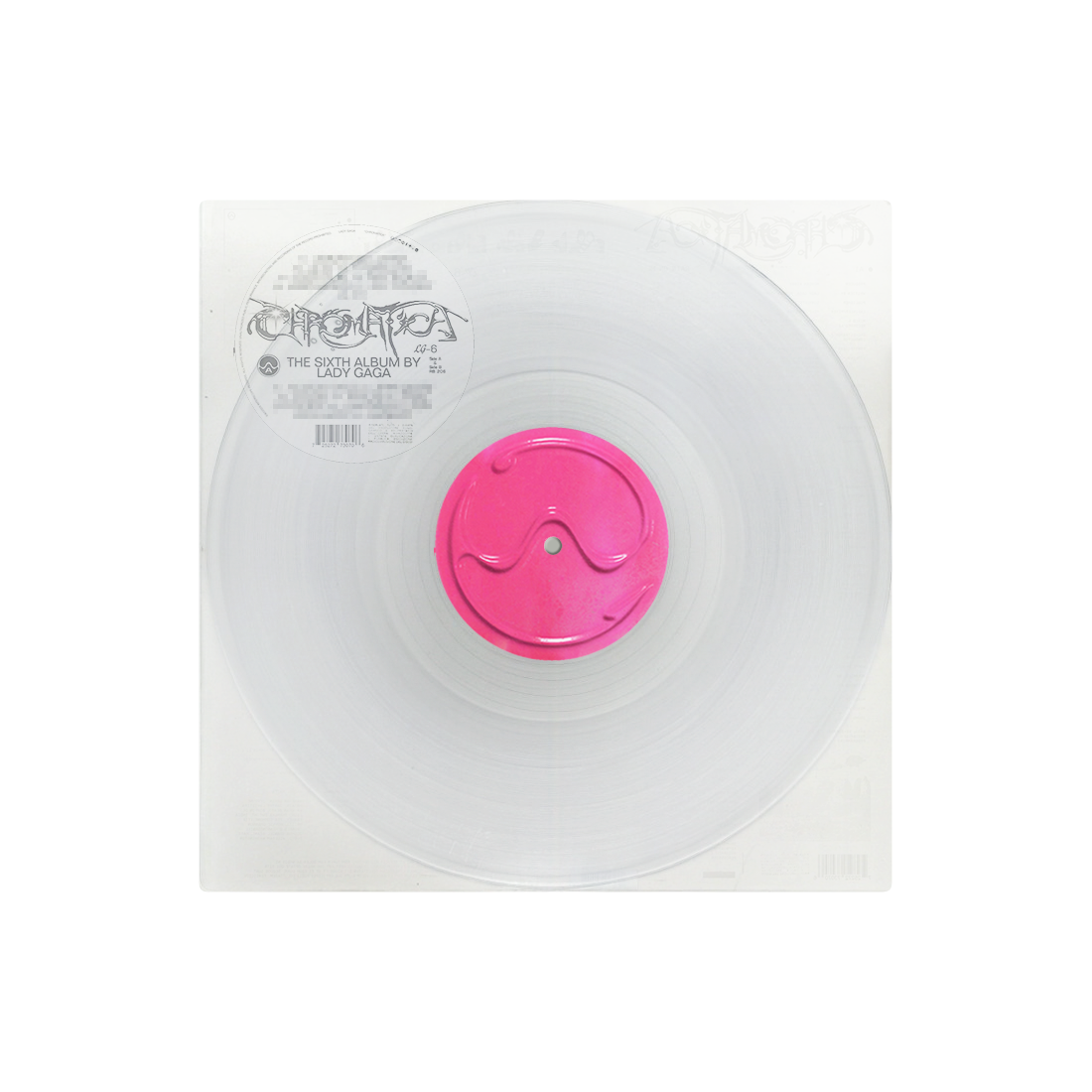 Vinyle standard Chromatica (transparent laiteux)