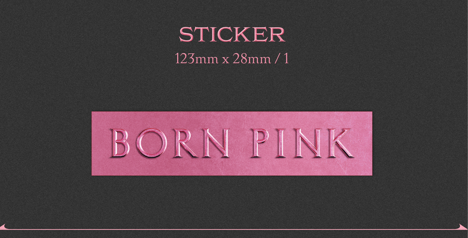 BORN PINK Exclusive Box Set - Pink Complete Edition