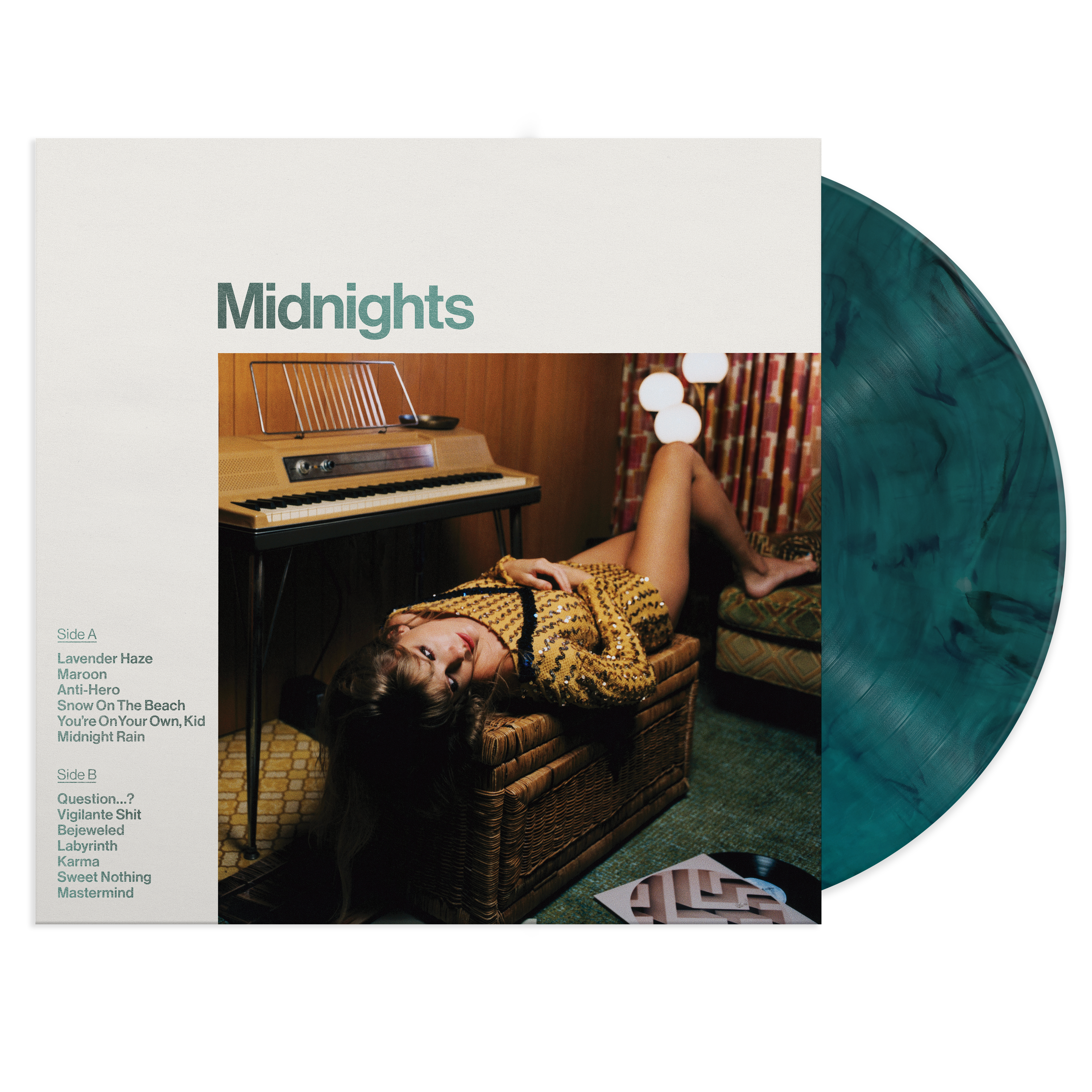 Midnights : Vinyle Édition Vert Jade 