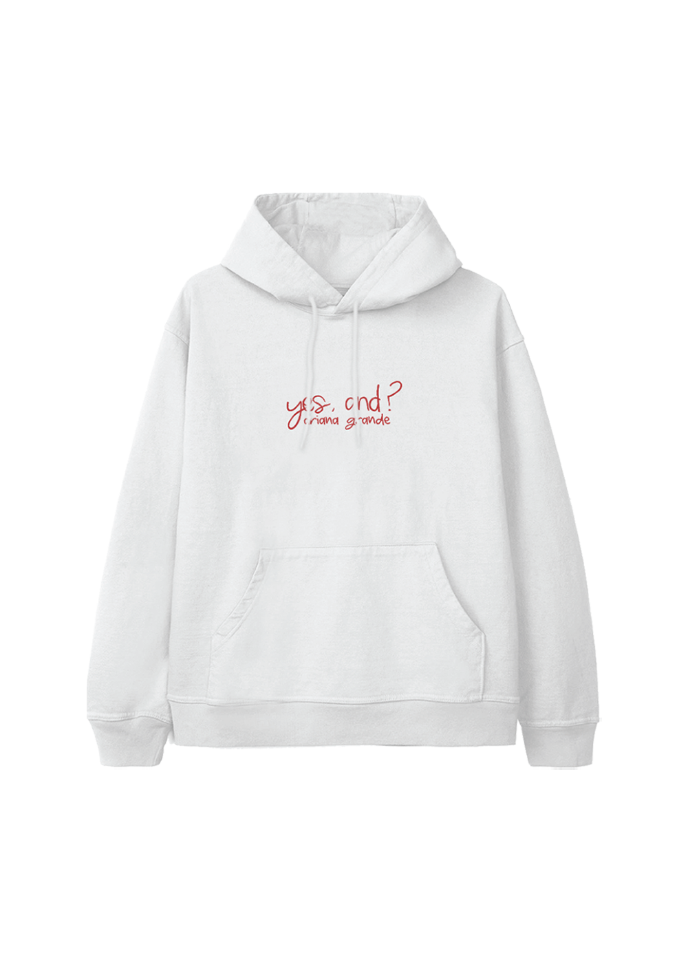 yes, and? collage hoodie